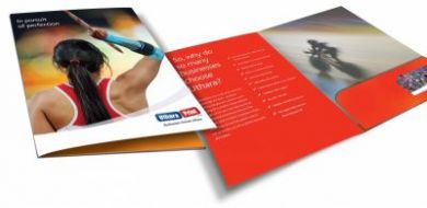 Presentation Folder - Oversize A4 Printed Full colour to Outside