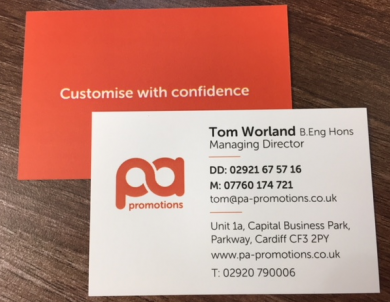 Printed Deluxe Laminated Business Cards