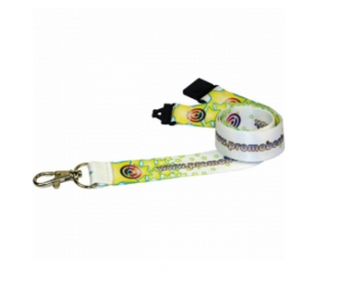 Promotional 10mm Dye Sublimation Polyester Lanyard 