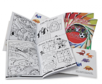 Promotional A6 Sticker Activity Book