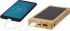 Promotional Alata 8000 Mah Bamboo Solar Power Bank 