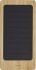 Promotional Alata 8000 Mah Bamboo Solar Power Bank 