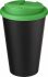 Promotional Americano Eco 350 ml recycled tumbler with spill-pro