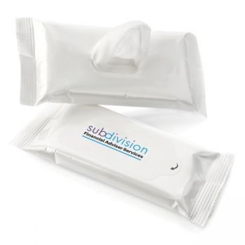 Promotional Anti Bac Wipes in Soft Pack