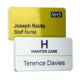 Promotional Antimicrobial Name Badge 
