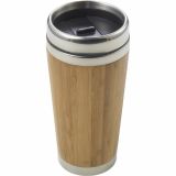 Promotional Bamboo Thermal Travel Mug