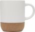 Promotional Billie 300 Ml Ceramic Sublimation Mug With Cork Detail 
