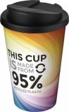 Promotional Brite-Americano Recycled 350 ml Spill-Proof Insulate