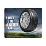 Promotional Brite-Mat Rectangle Mousemat Tyre