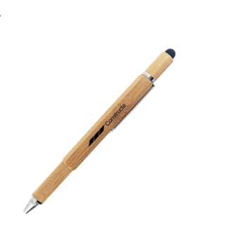 Promotional Candid 5 in 1 Bamboo Multi Pen