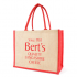 Promotional Chow Coloured Jute Shopper Bag