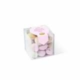 Promotional Clear Cube - Speckled Eggs