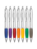 Promotional Curvy Contour Argent Ballpen