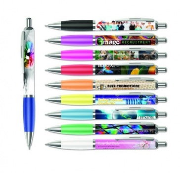 Promotional Curvy Contour Wrap Pen