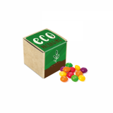 Promotional Eco Kraft Cube - Skittles