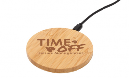 Promotional Essence Bamboo Wireless Charging Pad