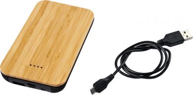 Promotional Future Bamboo 6000mAh Wireless Power Bank