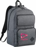 Promotional Graphite Deluxe 15" Laptop Backpack
