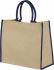 Promotional Harry Coloured Edge Jute Bag