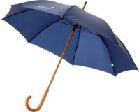 Promotional Java 23" Umbrella With Wooden Shaft And Handle