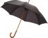 Promotional Java 23" Umbrella With Wooden Shaft And Handle