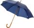 Promotional Java 23" Umbrella With Wooden Shaft And Handle