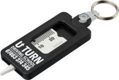 Promotional Kym Recycled Tyre Tread Keychain