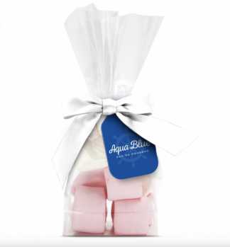 Promotional Large Swing Tag Bag - Large Marshmallows