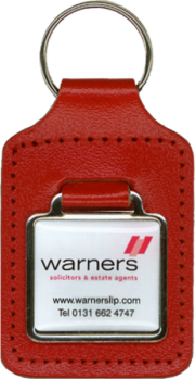 Promotional Leather Keyfob