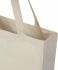Promotional Madras 140 Gm Grs Recycled Cotton Gusset Tote Bag Natural 