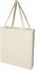 Promotional Madras 140 g/m² GRS recycled cotton gusset tote bag 