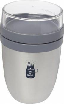 Promotional Medal Elispse Insulated Lunch Pot