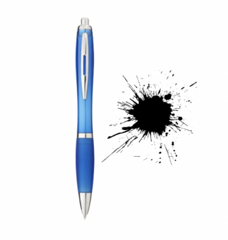 Promotional Nash Ballpoint Pen. Coloured Barrel / Grip