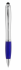 Promotional Nash Stylus Ballpoint Pen. Silver Barrel / Coloured 