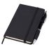 Promotional Medium Noir Notebook with Curvy Pen