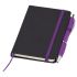 Promotional Medium Noir Notebook with Curvy Pen