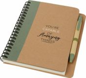 Promotional Priestly Recycled Notebook With Pen