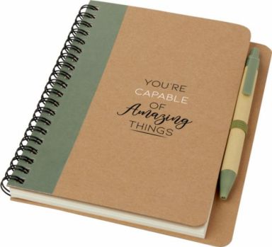 Promotional Priestly Recycled Notebook With Pen