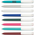 promotional Pure Soft White Clip Ball Pen