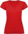 Promotional Roly Victoria Short Sleeve Women's V-Neck T-Shir