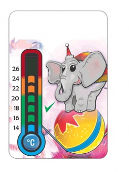 Promotional Room Thermometer Card