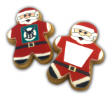 Promotional Santa Shortbread Biscuits