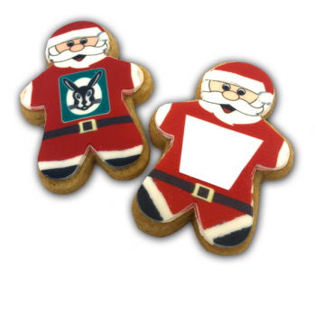 Promotional Santa Shortbread Biscuits