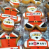 Promotional Santa Shortbread Biscuits 