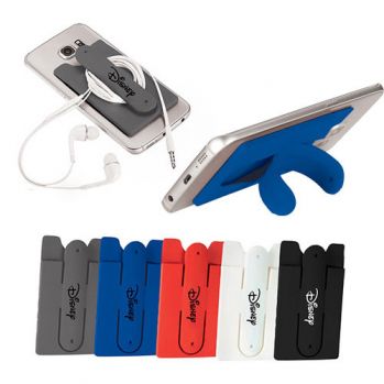 Promotional Silicone Phone Wallet & Stand