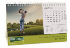 Promotional Smart Calendar Panorama Easel