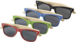 Promotional Sun Ray bamboo sunglasses
