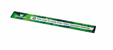 Promotional Terran 30cm 100% Recycled Plastic Ruler 