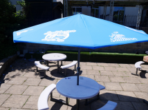 Promotional UK Made 3m Aluminium Parasol