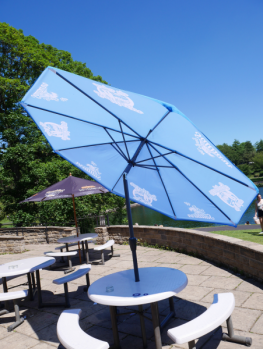 Promotional UK Made 3m Aluminium Parasol